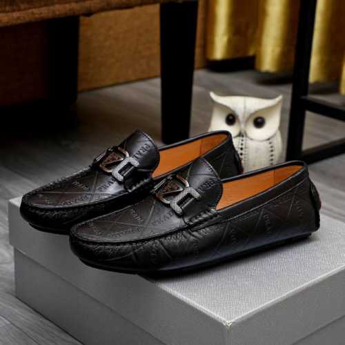 工厂价 PRADA 最新官网一比一款原单品质头层进口小牛皮配原版金属扣 内里 皮 论材料做工完胜市场所有版本最高品质出货 实物拍摄 面进口品牌独特魅力上脚十分舒