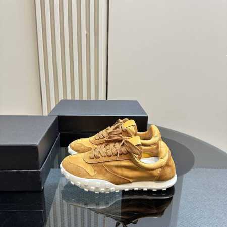 独家正确版本Jil sander2024秋冬吉尔桑达休闲鞋极简主义炒鸡柔软舒适时髦精绝对不能错过的必入款，没有任何繁杂装饰，质感极好的vintage感 鞋面:牛 - 点击图像关闭