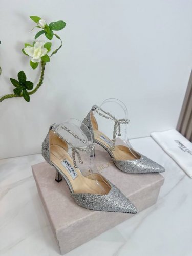 出厂 Jimmy Choo 吉米周 是一个非常全面之尊贵时尚生活品牌 香港,美国等大时尚博主及明星的同款表带女士高跟 中跟 平跟后空凉鞋系列 澳大利亚尖头 圆头