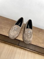 皮里 毛里 ChaneL 24K泰迪乐福鞋 秋冬新款 小香羊羔毛乐福鞋 舒适保暖平底毛毛鞋 秋冬新款单鞋 香奶奶新品乐福鞋 设计简约高级，超级百搭款！双C lo