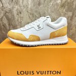 loui* Vuitton 路易 * * 男士厚底经典休闲运动鞋。采用进口牛皮拼接品牌帆布制作。几何橡胶外底点明当季新意。细节精致度拉满。轻质发泡大底脚感舒适