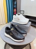 出厂价 普拉达prada 米兰展新品男鞋出炉了，续写魅力传承，创新与致敬年轻时尚的你必须拥有活动垫脚无臭脚；进口牛皮搭配耐磨橡胶底；适合四季穿着 ，时尚百搭。码