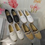 冲量价: dior Granville草编鞋黑色刺绣顶级 鞋面 以 Christiandior 刺绣 工艺 纯手工缝制麻绳大底 内里 进口柔软透气绵羊内里加垫脚