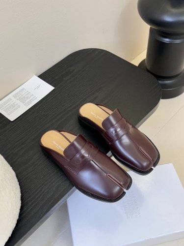 Maison Margiela 玛吉拉MM6家tabi分趾鞋2025独家新品最高版本买手代购1:1完美复刻 玛丽珍厚底分趾tabi凉鞋单鞋原版开模双层真皮鞋底