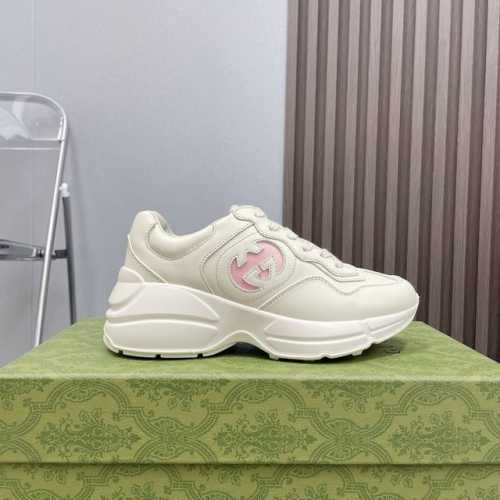 出厂:情侣480顶级版本 Gucci 顶级代购级老爹鞋系列款 厚底双G标老爹鞋 用创新缝线工艺制作，打造如水般的流 动质感。皮革设计搭配三维立体互扣式双G皮革贴