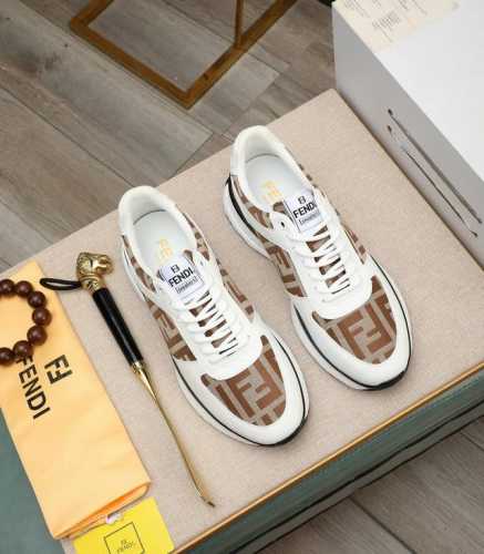 出厂价 Fendi 芬迪时尚休闲男鞋原版官网1:1开模，新款抢先登场不高调却又前卫，简约低调时髦，超百搭款式原版牛皮制作猪皮内里版型上脚舒适，对任何一个小地方如