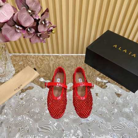 最高版出厂 网面烫钻 Alaia｜法国高端一线高定品牌 Azzedinealaia:时尚界最后的手艺人 只忠于展现女性身体曲线的裁剪之王 始创于1979年的品牌 - 点击图像关闭