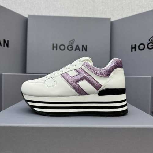 hogan 度假系列新款顶级版现货发售 松糕厚底顶级版 都市新潮休闲风 各明星 博主推荐 时尚百搭风格百变！原版楦型 原版大底一比一为你打造 值得推荐！ 鞋面采