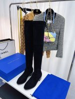 高版本SW Lowland 4.5cm经典弹力过膝长靴 经典升级款隆重限量推出专柜品质火爆发售专柜又是卖断货的节奏， 好莱坞明星网络红人争先抢秀赶快抢先秀上，更