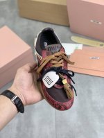 工厂P价P 实价 缪缪Miumiu 2025Vs春夏新款休闲鞋系列 主打最新款 休闲鞋硬货上新 代购级别！高级感十足！国内外博主刷爆的一款，复古又时髦 上脚美炸