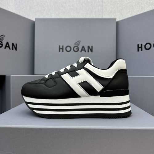 hogan 度假系列新款顶级版现货发售 松糕厚底顶级版 都市新潮休闲风 各明星 博主推荐 时尚百搭风格百变！原版楦型 原版大底一比一为你打造 值得推荐！ 鞋面采