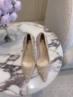 出厂价 Dio*新款网纱水钻高跟鞋 Bling Bling闪出银河系 经典鞋型超级修饰脚型 衣橱里单万能钥匙非它莫属 一步一优雅 值得每一位女生拥有 鞋面进口网