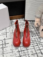 顶级品质 GUIDI PL1系列 BACK ZIP LEATHER BOOTS 全手工工艺，水洗马皮 纯手工打造， 独特水染工艺，原版1:1复刻顶级版本！ 原版