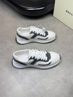 Bally 巴利 -高端品质 原单休闲运动鞋 -鞋面：进口纳帕小牛皮、反绒小牛皮、后跟高周波品牌Logo -内里：水染牛皮 -大底：超轻Tpu 发泡；成型大底