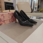 jlmmy Choo周仰杰2025 专柜款3D棱格磁铁盒包装 顶级版本 低端勿比 摩登鞋履 新款星河浪漫薄纱仙女折皱单鞋 网纱透视鞋系列 专柜新款女神性感高跟鞋