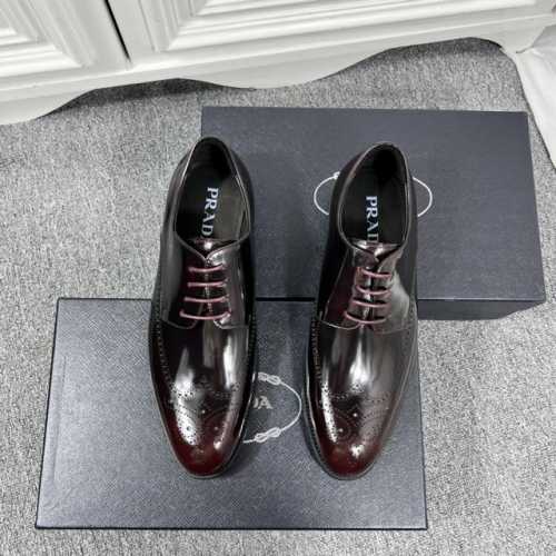 Prada新品高端男士商务乐福鞋原单正品顶级货原版进口牛皮开边珠手工擦色 搭配布洛克雕花牛皮内里～ 牛皮垫脚原版注塑真皮大底！ Size：39 40 41 42