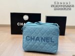 Chanel香奈儿 宝藏级牛仔包相机包 对版细节日常出街首选 尺寸29 22