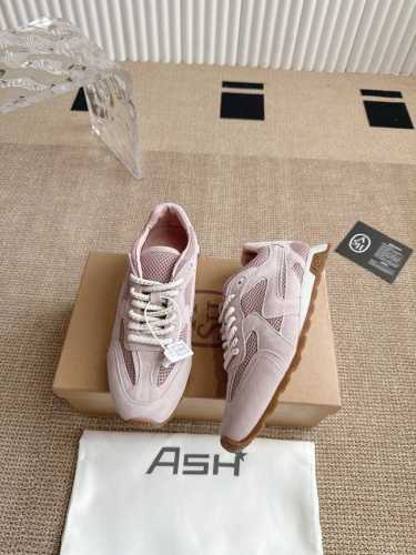 ash Kasar Mesh 德训鞋 艾熙春夏新款 意大利轻奢潮牌 德训鞋 小白鞋优质牛皮多彩鞋标透气孔设计坚韧 休闲系列，简约设计的冲孔透气鞋身，搭配轻盈回弹