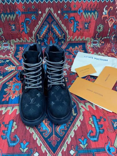 代购级别顶级品质 Louis Vuitton x Timberland联名 Via Instagram Lv 24ss 早秋 添柏岚 大黄靴 今年 1月 LV
