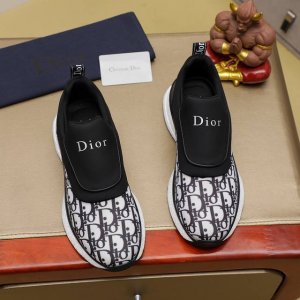 工厂P价 Dior 高端顶级代购最新专柜同步发售，意大利原版 品牌图腾布匹车缝品牌布标 撘配小牛皮 凸显高端 贵气 档次 做工考究 原版内里 鞋底：原厂特供原版