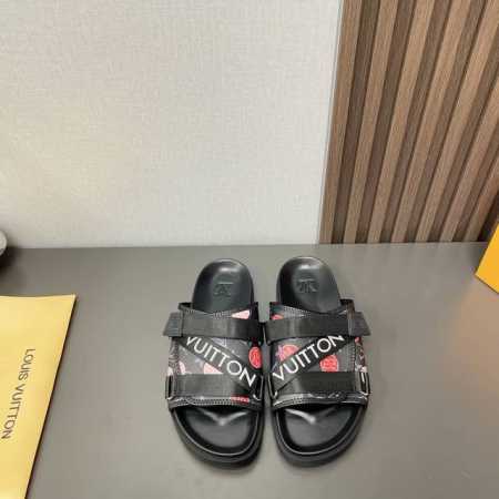 出厂 独家顶级版本 L*V驴牌2024Vs夏季最新王炸爆款凉鞋系列 圆头懒人凉拖 2024拖鞋中yyds！ 超级好看，百搭耐看，高端大气 高级感十足！复古又时髦 - 点击图像关闭