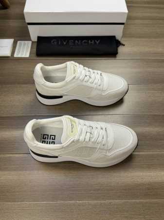 Givenchy 纪梵希 -高端品质 原单 -鞋面：纳帕小牛皮、反绒小牛皮、鞋身高丝光布匹、热切品牌logo -内里：水染牛皮，垫脚；品牌帆布 -大底：超轻耐磨 - 点击图像关闭