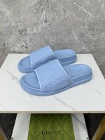 实价 。 Gucci-古奇 百搭休闲拖鞋，进口原版材质，高档舒适，原版大底轻盈耐磨！纯手工制作，细节决定品质！39-44 45.46.47定做不退换 Tk