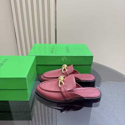 纯色 做旧擦色工艺 BOTTEGA VENET*女士Astaire乐福拖鞋 原版一比一做法 一致结绳皮扣卡其色 当今流行的又一趋势 天花板啦最全色百搭 精致平底