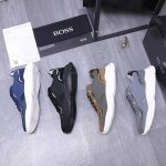 商品商标： ＢＯＳＳ 休闲鞋 正码码数: 39-45 38定做不退换 商品材料：精选牛皮拼接透气网鞋面 网内里 牛皮鞋垫 橡胶大底