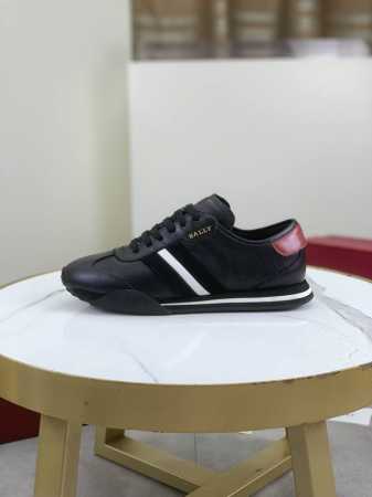 工厂价 顶级版本 原单 Bally 巴利秋季新款休闲运动鞋 原版购入开发 做货 巴利家男士经典系列 科技透气面料搭配牛皮 休闲运动鞋 休闲之履运动老爹鞋结合高科 - 点击图像关闭