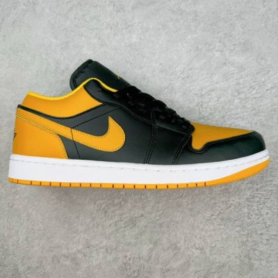 超强福利160 #Ry超级性价比 Air Jordan Aj1 Low 低帮 黑黄 553558-072 全新流水线出品 Dt版本唯一平替选择 市场第二梯队最强