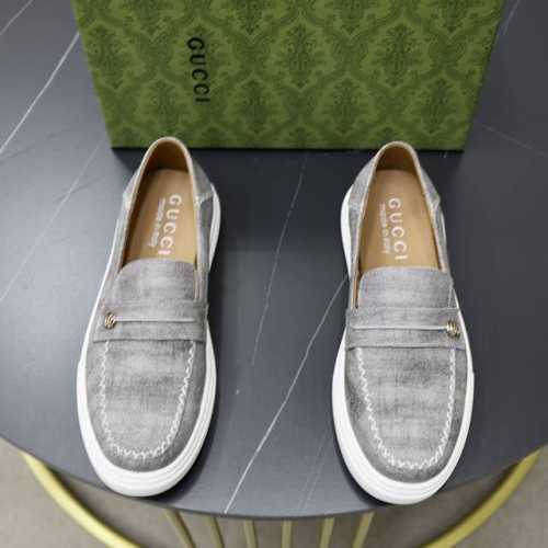 出厂价: 品牌：古奇gucci 尺码：38-44 45可定制 等级： 专柜经典款 材料： 原版软特殊皮料鞋面 舒适羊皮内里 橡胶柔软轻便大底 款式类别：商务休闲