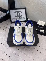 Chanel新款运动鞋 顶级版本 专柜断货王 各大博主人手必备款 经典超百搭 进口纳帕牛皮鞋面 原版开模皮料空压工艺 原版开模多层组合大底 Size：35-40