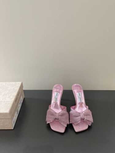 Jimmy Choo Verity Sandal 最新蝴蝶结奥钻时尚高跟重工缝钻精致凉鞋 同步专柜 主打精致 舒适度休闲 甜美 无解风都轻松满足 blingbl