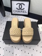 Chanel新款早春编织凉鞋 高版本出货 国内外明星网红上脚 夏季首选凉鞋 原版进口羊皮鞋面 进口羊皮内里 原版开模大底 Size: 35-39 40 41订做