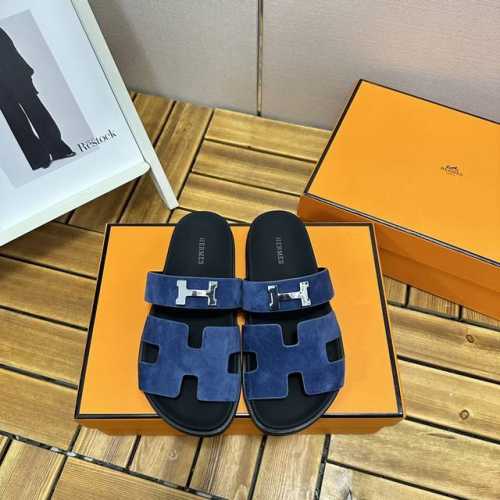 出厂 顶级版本 欢迎对比 情侣款 Hermes 爱马仕顶级版本二舅凉拖鞋 呆萌又优美鞋型，行走非常舒适 HermèS 包装升级，版型做工材料升级 Hermes市