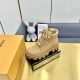 顶级版本 LV路易威登L家 驴牌 24ss 秋冬CHECKER系列 厚底 短靴 马丁靴 及踝 情侣款靴 LV Checker 及踝靴亮路易威登 2024 春夏秀