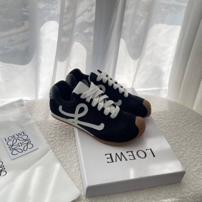 橙子出厂价 ，扣子配件+15 Loewe 罗意威2025早春新款 Ballet Runner 2.0芭蕾运动鞋阿甘鞋德训鞋 二代Ballet Runner升级2