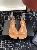 代购级橡胶底330 真皮底360 下单注意备注大底 Jilsander25S 春夏新品方头细带凉鞋 喜歡平底鞋帶來的安全感 Ss25方頭涼鞋 Sandal 簡約