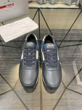 售 价 商品商标：Prad* 普拉* 低帮运动鞋 正码码数 38-44 可订做45.46 商品材料：鞋面进口牛皮拼接原版布料，羊皮内里，原版大底。 编 号：96 - 点击图像关闭