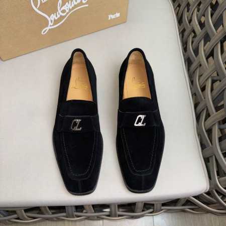 christia*.Loubouti*高端男士商务正装皮鞋｜经典红底鞋｜原版进口头层牛皮｜标志性铆钉装饰｜水染牛皮内里｜意大利进口红色牛皮大底｜高端奢华｜完美诠 - 点击图像关闭