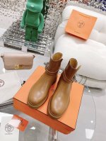 Hermes 爱马仕 厚底经典短靴 高级定制系列 真正的高级定制 对标对版 进出专柜无压力 专柜经典款万年不败 高级定制短靴 正品新版型有着欧洲贵族血统