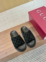 工厂p价 女装女鞋 运动原单 福利新品厚底Gucci互扣式刺绣大G横带穆勒鞋 官网同步，原版一比一复制，最高版本所有材质细节均与Yb一致 常年做货。 面料：进口