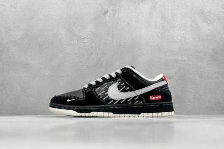 400 現貨 终端放店 Xc版 Nk Sb Dunk Low Supreme联名 黑灰勾 周年高端定制 低帮休闲板鞋 #定制鞋盒 大厂纯原品质出货 超高清洁度 - 点击图像关闭