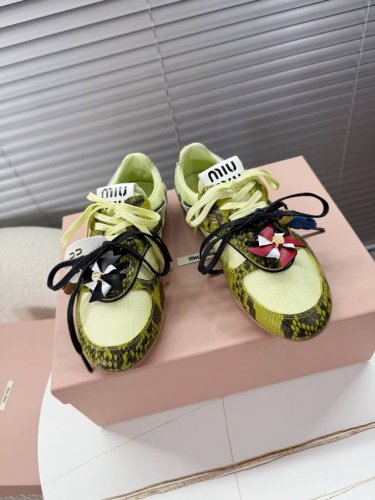 miumiu 2025 New Arrival miu家情侣款复古德训鞋 阿甘鞋 运动鞋 情侣款德训运动鞋妥妥的美式复古风格 上脚超级好看舒适经典百搭的绝绝子单
