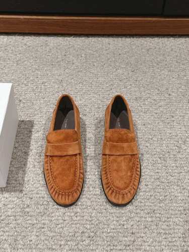 顶级品质 The row ss24 new arrival～ row2024早秋新款极简乐福鞋 鞋面羊京材质素色调，简约又不失高级 非常实用好穿的老钱风单鞋，随