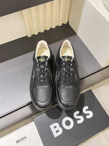BOSS 原单最新上市、进口原版牛皮面、高级原版图案。高端1:1开模定制，原版大底，更轻便，防滑。时尚主打潮流，百搭爆款。散发时尚休闲气息，时尚就在脚下。码数：