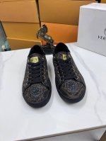 出厂价p 范思哲 新款 精品休闲鞋 原版高品质鞋面进口拼接制作 真皮内里加厚乳胶鞋垫版型时尚 动感十足原版芬迪舒适大底 简洁大方运动休闲 码数38-44G