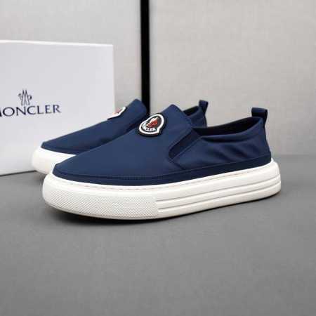 Moncler 蒙口 批 。透气小布鞋，鞋面采用舒适透气布料，超轻软橡胶大底。男款38-44。 - 点击图像关闭