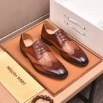 水染牛里 Louis Vuitton* 高端 路易威登 年专柜最新款 正装商务皮鞋原版最高品质！进口意大利小牛皮面料牛皮内里 原版大底 正装码数:3844